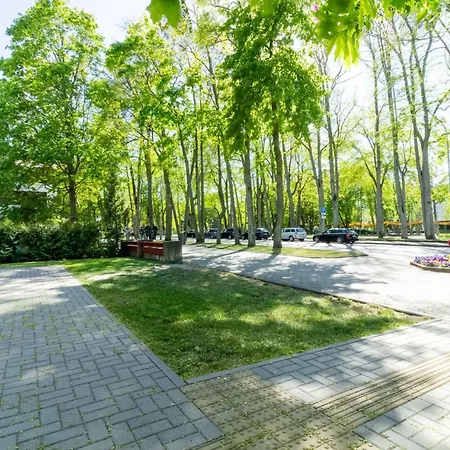 Center W-parking And Terrace, By Cohost Lägenhet Palanga